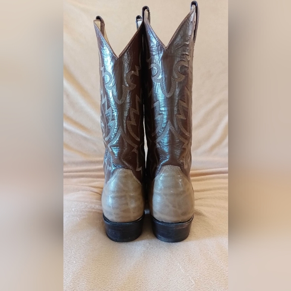 Exotic hide cowboy boots - Picture 4 of 6